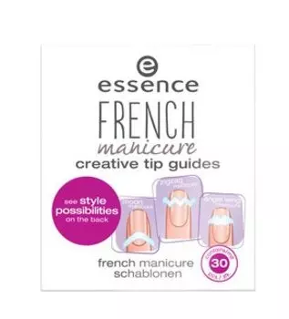 Шаблоны креативного французского маникюра, 02 Essence