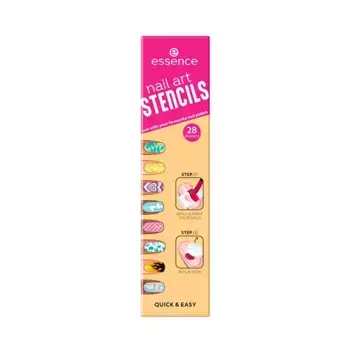 Шаблоны маникюра Plantillas Disno Uas Nail Art Stencils Essence, 1 UD