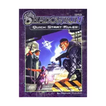 Shadowrun Quick Start Rules, Shadowrun (1st Edition), мягкая обложка