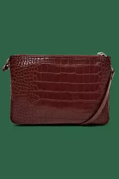 Шагреневая сумка Esprit, бургундия