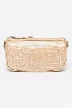 Шагреневая сумка Valentino Bags, бежевый