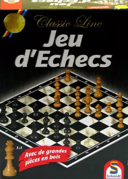 Шахматы с деревянными фигурками, логическая игра, Шмидт Schmidt