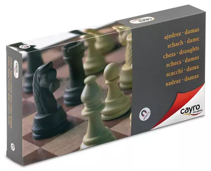 Шахматы/шашки, игра-головоломка, Кайро, туристическая версия Cayro