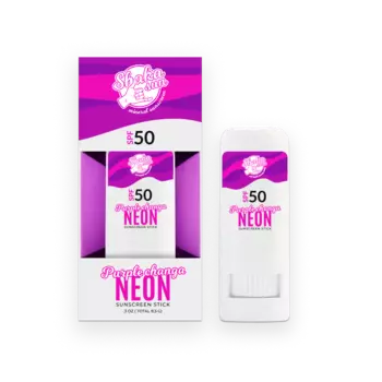 Shaka Sun Purple Changa солнцезащитный стик SPF50+ на основе цинкового фиолетового, 8,5 г