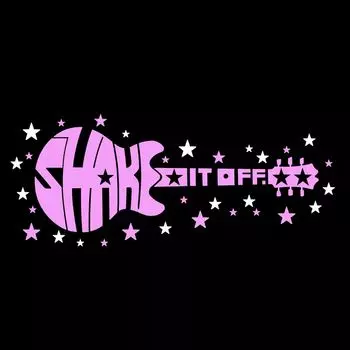 Shake it Off — мужская футболка премиум-класса Word Art Blend LA Pop Art, черный