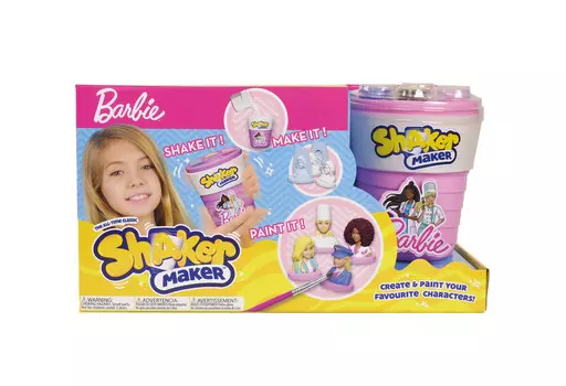 Shaker Maker Barbie, креативный набор Cobi