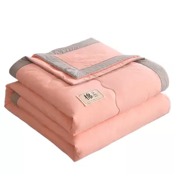 Shakespeare САССЕНСИ Одеяло, Летний стираный хлопок зеленого цвета матча.