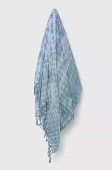 Шаль Answear Lab, бирюзовый