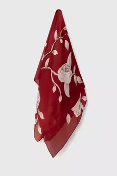 Шаль Answear Lab, бордовый