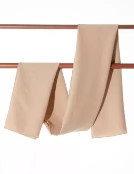 Шаль BASIC Cotton Aerobin, бежевая Kayra