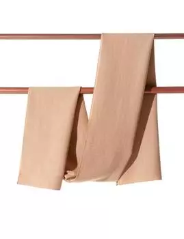 Шаль BASIC Cotton Aerobin молочно-коричневого цвета Kayra