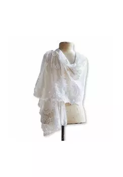 Шаль Даль Масо кремовая Loberon, кремовый