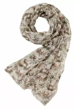 Шаль FABLE ENGLAND, серый