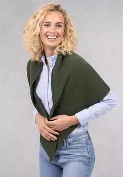 Шаль Giesswein, темно-зеленый