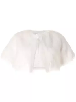 Шаль из искусственного меха Unreal Fur, белый