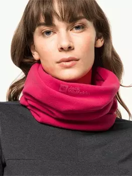 Шаль Jack Wolfskin REAL STUFF LOOP, розовый
