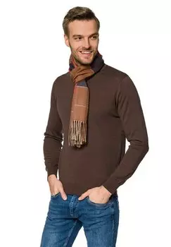 Шаль Lancerto, коричневый