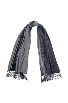 Шаль Lauren Ralph Lauren с добавлением шерсти, темно-синий