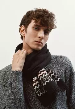 Шаль OCHNIK, темно-синий