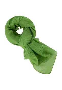 Шаль плиссированная, с блестящими эффектами, для женщин zero, цвет Green Silver