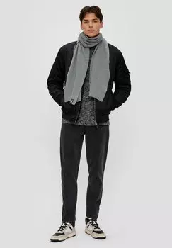 Шаль QS, темно-серый