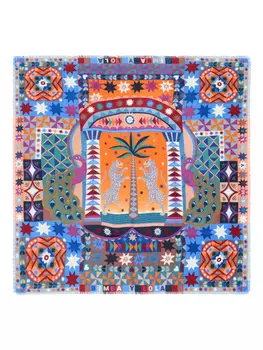 Шаль с принтом Bimba y Lola, синий