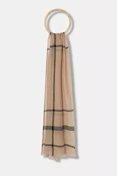 Шаль с шерстью Marella, коричневый