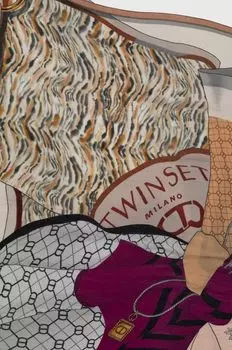 Шаль Twinset, мультиколор