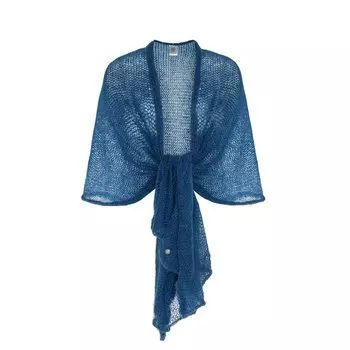 Шаль YOU by Tokarska, темно-синий