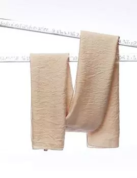 Шаль жаккардовая вискозная с монограммой бежевого цвета Kayra