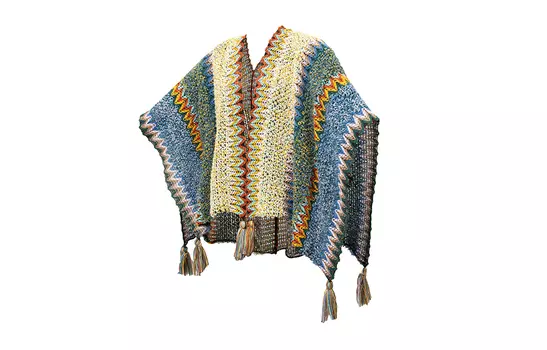 Шаль женская BAIJUAN, синий