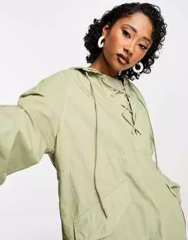 Шалфейная ветровка с завязками Whistles