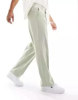 Шалфейные широкие брюки ASOS