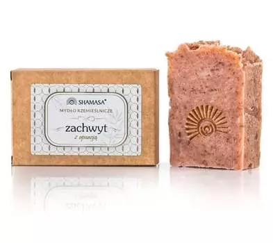 Шамаса, кустарное мыло «Наслаждение» с опунцией, Shamasa