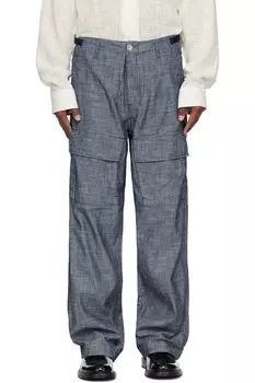 Шамбре свободные карго-брюки C.P. Company, мультиколор