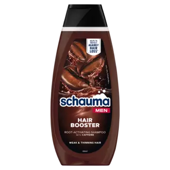 Шампунь активирующий волосяные луковицы с кофеином, 400 мл Schauma Men hair booster