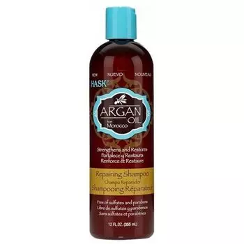 Шампунь Argan Oil Champ Reparador Hask, 355
