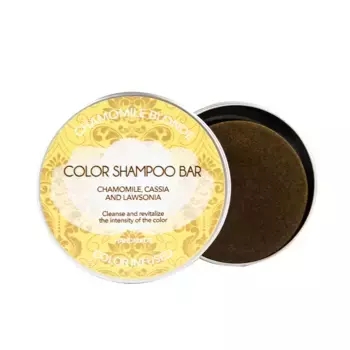 Шампунь Bio solid chamomile blonde shampoo bar Biocosme, 130 гр.