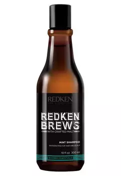 Шампунь BREWS MINT SHAMPOO | REVITALIZES HAIR AND SCALP Redken