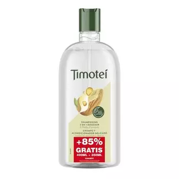 Шампунь Champ 2 en 1 Delicado Aceite de Almendras Dulces Timotei, 750