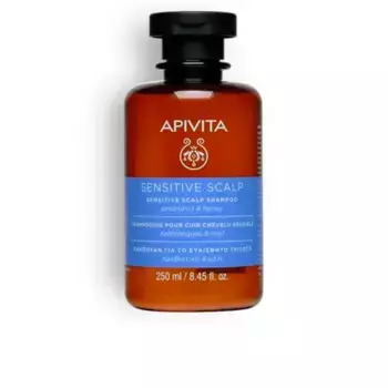 Шампунь Champ para cuero cabelludo sensible sin sulfatos, sin parabenos Apivita, 250 мл.
