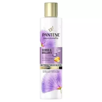 Шампунь Champ Sin Sulfatos Sedoso & Brillante Pantene, 225 ml