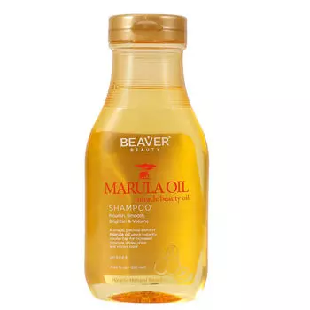 Шампунь для блеска с маслом марулы, 350 мл Beaver Beauty herbal series