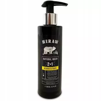 Шампунь для бороды и кожи, 200 мл Heaw, Inna marka