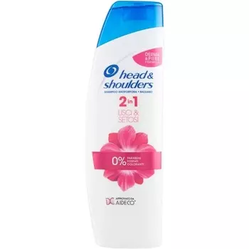 Шампунь для гладких волос 2-в-1, 225 мл, Head & Shoulders