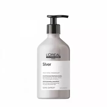 Шампунь для коррекции оттенка светлых волос silver shampoo LOral Professionnel Paris, 500 мл
