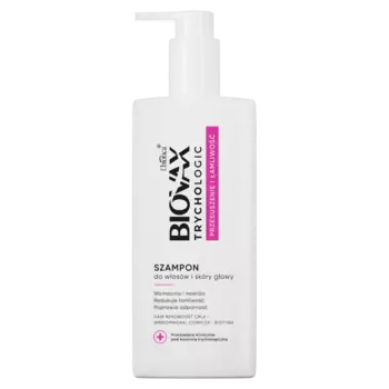 Шампунь для кожи головы и сухих и ломких волос Biovax Trychologic, 200 мл