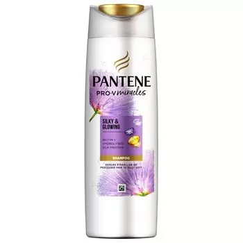 Шампунь для мытья волос Pantente Pro-V Miracles Silky & Glowing без сульфатов 300 мл Pantene Pro-V