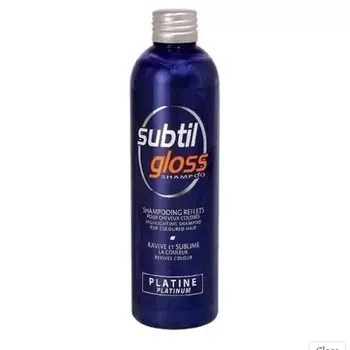 Шампунь для окрашенных окрашенных волос Platinum 8,46 унций, Phyto Subtil Gloss