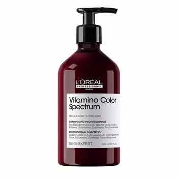 Шампунь для окрашенных волос vitamino color spectrum professional shampoo LOral Professionnel Paris, 500 мл